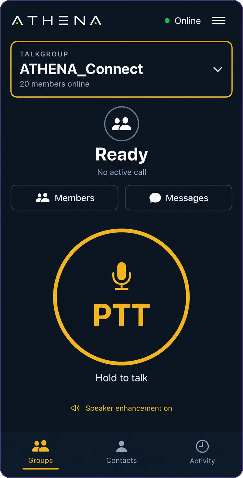 ATHENA Connect app